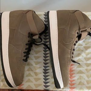 Nike Air Force 1 Hi-Tops (Suede), Size 15!
